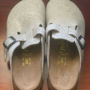 Papillio by Birkenstock Boston style clogs